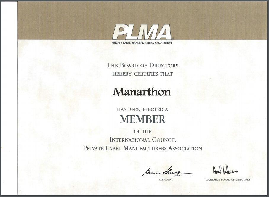 ManarThon a obtenu le Certificat d'adhésion PLMA