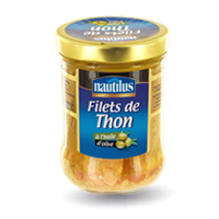 NAUTILUS-Filets de thon à l’huile d’olive