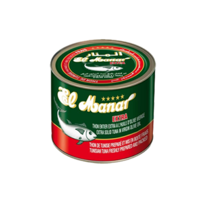 Thon de Tunisie préparé et mis en boîte frais à l'huile d'olive vierge 2,050kg